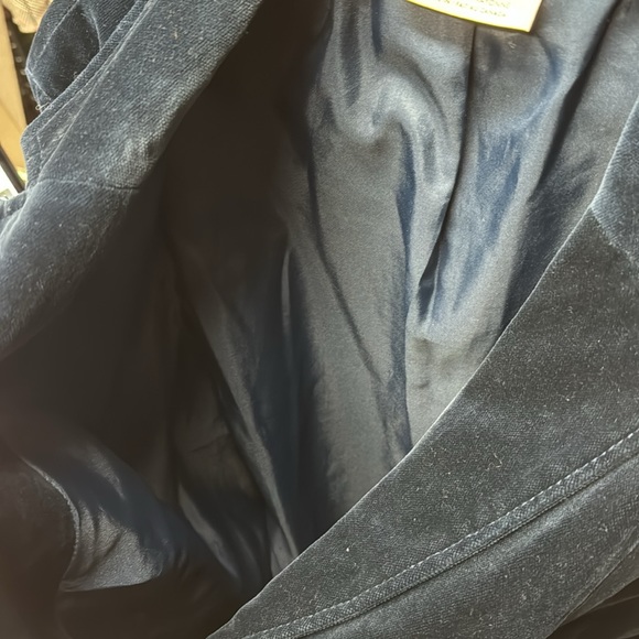 232 // Blue Velvet Blazer - lined and fabulous - Picture 3 of 5
